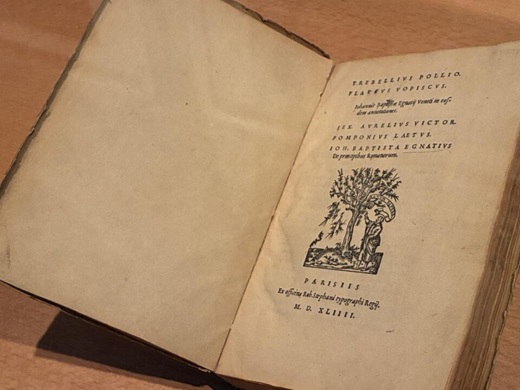[Historiae Augustae] Trebellivs Pollio. Flavivs Vopiscvs. Johannis Baptistae Egnatii Veneti in eosdem annotationes. Sex. Avrelivs Victor. Pomponivs Laetvs. Joh. Baptista Egnativs. De Principibus Romanorum